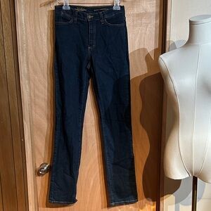 NYDJ Dark Blue Women's Jeans 10 tummy tuck jeans tall